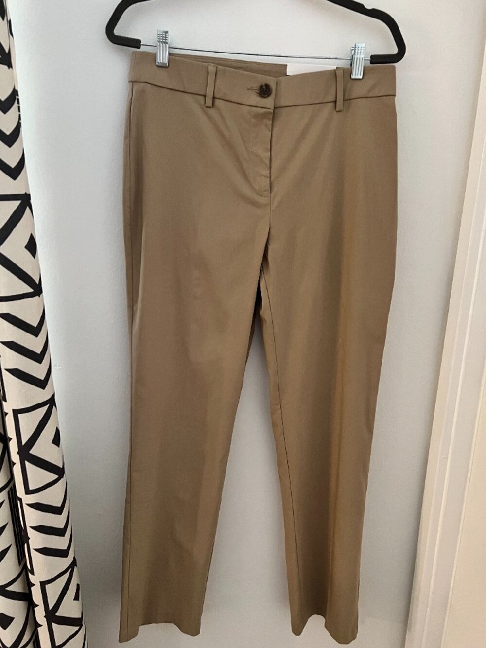 Rafaella The Straight High Rise Pants Size 10 Dark Safari NWT Khaki